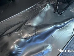 Fesselspiele, Braunhaarige, Weibliche domination, Fetisch, Hd, Latex, Massage, Kurzes haar