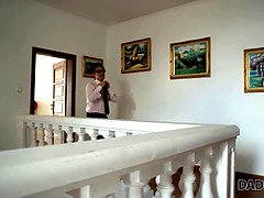 Experienced guy penetrates sons hot GF