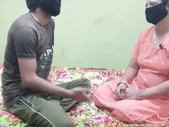 Stepmom in Indian missionary role play gets down and dirty