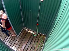 Amateur, Blonde, Czech, Pool, Reality, Shower, Solo, Voyeur