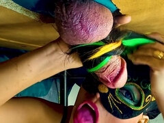 Sensual under-the-table masturbation - Camera A