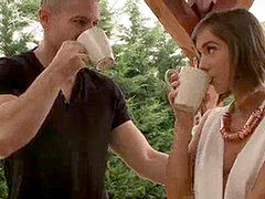 Jizz shot, caucasian, oral pleasure