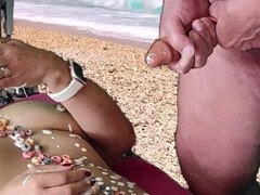 Playa, Corrida, Comida, Maduro, Coño