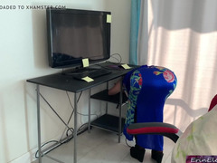 Grosser arsch, Grosser schwanz, Blondine, Familie, Selbstgemacht, Milf, Pov, Stiefmutter