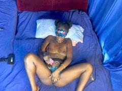Africano, Anal, Beso negro, Ébano, Penetracion con dedos, Orgasmo, Solo, Puta