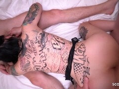 素人, フェラチオ, ドイツ人, 自家製, 淫乱熟女, 三人, 濡れ, 妻