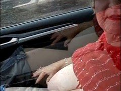 Wohlbeleibte schöne frauen, Flashen, Öffentlich