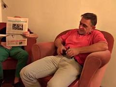 Blonde, Double pénétration, Hard