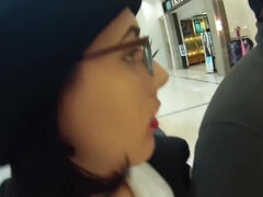 素人, 美人, フェラチオ, イく瞬間, チン, 顔射, Hd, 公共