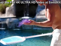 デカパイ, フェラチオ, チン, バック, 手コキする, Hd, 公共, ガリガリ