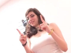 18 años, Amateur, Morena, Pequeña, Realidad, Español, Adolescente, Tetas