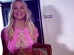 Belleza, Rubia, Mamada, Cfnm, Loco, Estilo perrito, Hd, Gritar