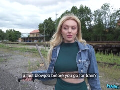 ブロンド, イギリス人, 巨乳な, チン, ヤリマン, ソフトコア, フェラする, トレイン