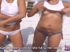 Plage, Bikini, Exhib, Nue, De plein air, Public