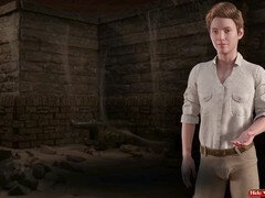 Milf roleplay in the treasure of Nadia visual novel