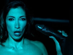 Grosser arsch, Grosser schwanz, Grosse titten, Blasen, Handjob, Interrassisch, Lecken, Masturbation