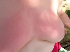 Sadomasochismus, Grosse titten, Flashen, Deutsch, Erniedrigung, Öffentlich, Bestrafung, Hintern versohlen