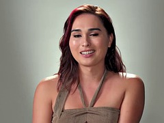 Grosse titten, Orgasmus, Transfrau, Solo, Titten