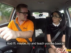 Learner sucks cock for lessons