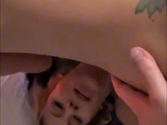 Leie, In den arsch, Tante, Blondine, Gruppe, Milf, Pov, Flotter dreier