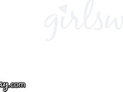 デカ尻, デカパイ, ブロンド, コンピレーション, レズビアン, 自然山雀, 小柄, おもらし