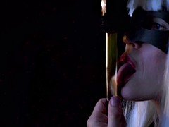 Tussi, Blasen, Paar, Japanische massage, Lecken, Natürlichen titten, Muschi, Erotischer film