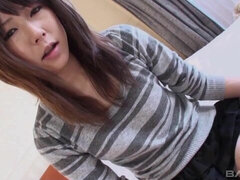 Asiatisch, Schlafzimmer, Braunhaarige, Fingern, Japanische massage, Pov, Dürr, Titten