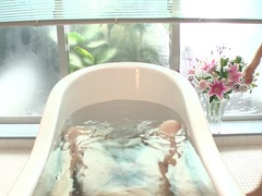 Asombroso, Asiático, Mamada, Pajear, Japonés, Masaje, Coño, Chupando