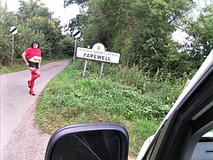 Amateur, Travestis, Talons, Mature, De plein air, Transsexuelle, Solo, Jarretelles
