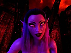 Draenei Big Tits Futa Taker POV