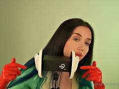 Big Tits ASMR Ear Exam with LizzieLestrange