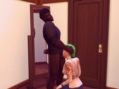 Grosser schwanz, Schwarz