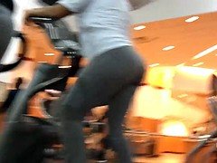 Enthousiasteling, Sportzaal, Latijnse vrouw, Bekijker