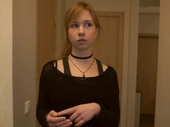 Sucer une bite, Queue, Argent, Chatte, Réalité, Rugueux, Suçant, Adolescente