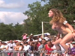 Get Closeup To The Contestants At The Miss Nude - Big tits