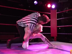 Dean fucks blonde wrestler Georgie Lyall