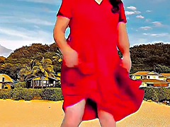 素人, お尻, 美人, デカチン, 女装男装, ドレス, ポルノスター, シーメール
