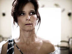 Arsch, Blasen, Braunhaarige, Schwanz, Hundestellung, Doppelpenetration, Lecken, Muschi