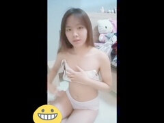 Chinoise, En gros plan de très près, Masturbation, Chatte, Étudiant, Thaïlandaise