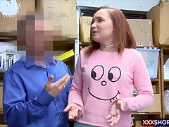 フェラチオ, 捕まる, ハードコア, Hd, ポリス, お仕置き, 赤毛, ティーン