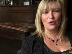 Leie, Britisch, Oma, Reif, Mutti, Pov, Realität, Rau