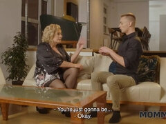 ブロンド, エロ熟女, Hd, 熟年, 母, 魅力的, ストッキング, オッパイの