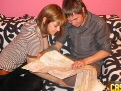 Beauté, Gros cul, Grosse bite, Sucer une bite, En levrette, Seins naturels, Adolescente, Nénés
