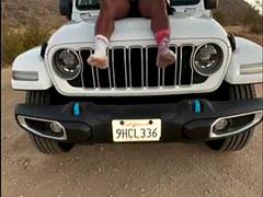 Amateur, Grosse bite, Sucer une bite, Voiture, Noir ébène, Hard, Interracial, Public