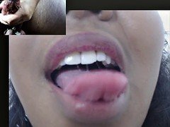 Thick Latina teen Gloria rubs her clit and twerks on cam