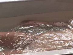 Blond, Tsjechisch, Flexibiel, Geschoren, Mager, Lang, Tieten likken, Nat