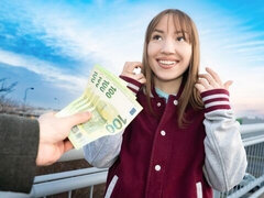 18, デカチン, フェラチオ, バック, お金, 自然山雀, ハメ撮り, ティーン