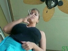 Leie, Blondine, Blasen, Sperma im mund, Handjob, Riesig, Reif, Taboo