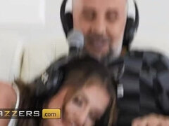 Brazzers - Slutty Redheads Ryan Reid, Delilah Day, Theodora Day Turn Podcast Into Wild Foursome Orgy