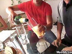Paar, Frau frau mann, Grossvater, Hd, Reif, Orgie, Party, Jungendliche (18+)